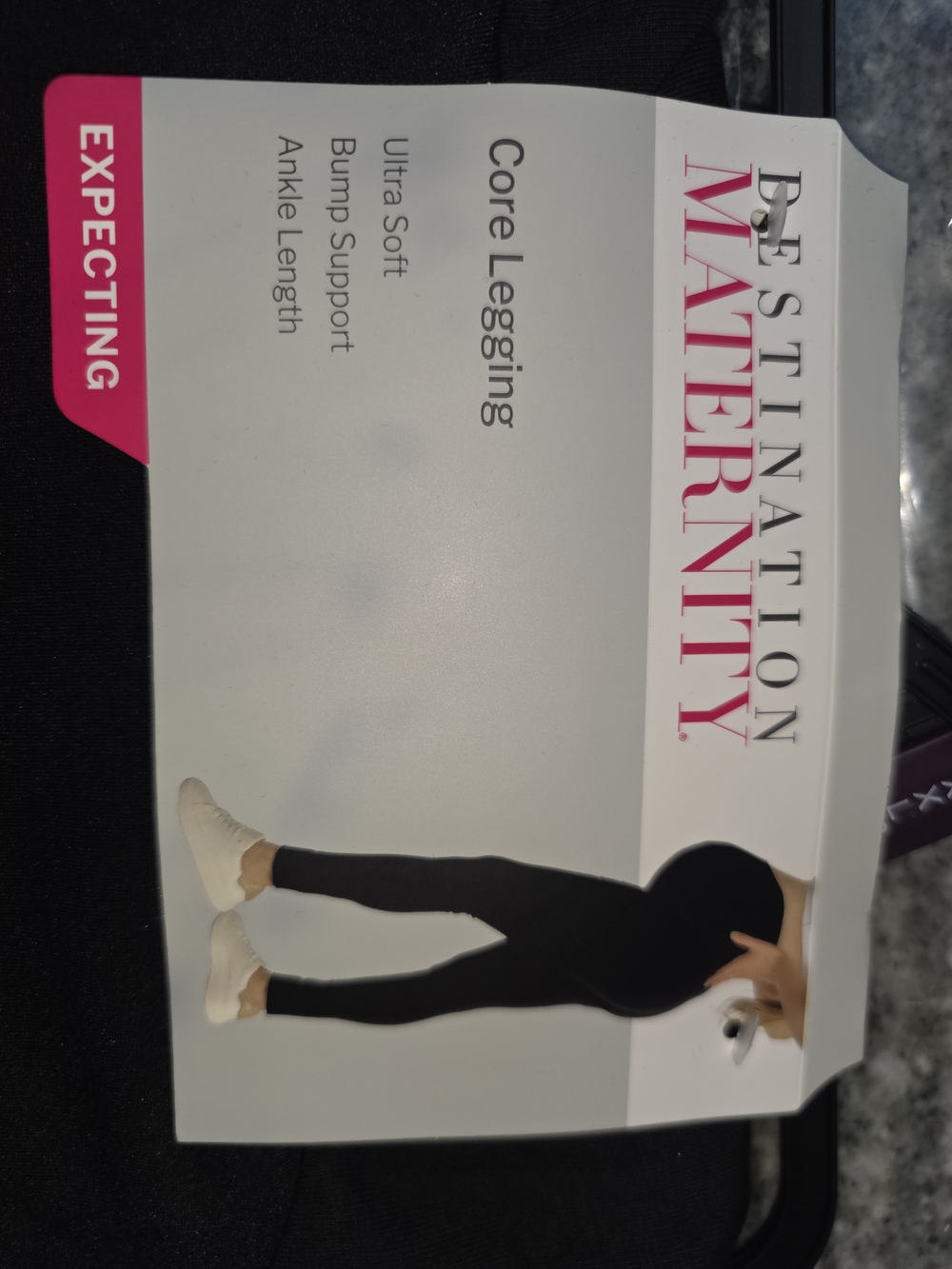Maternity Butter soft Core Legging - Black.NEW WITH TAGS!